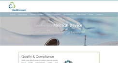 Desktop Screenshot of mediconcepts.com